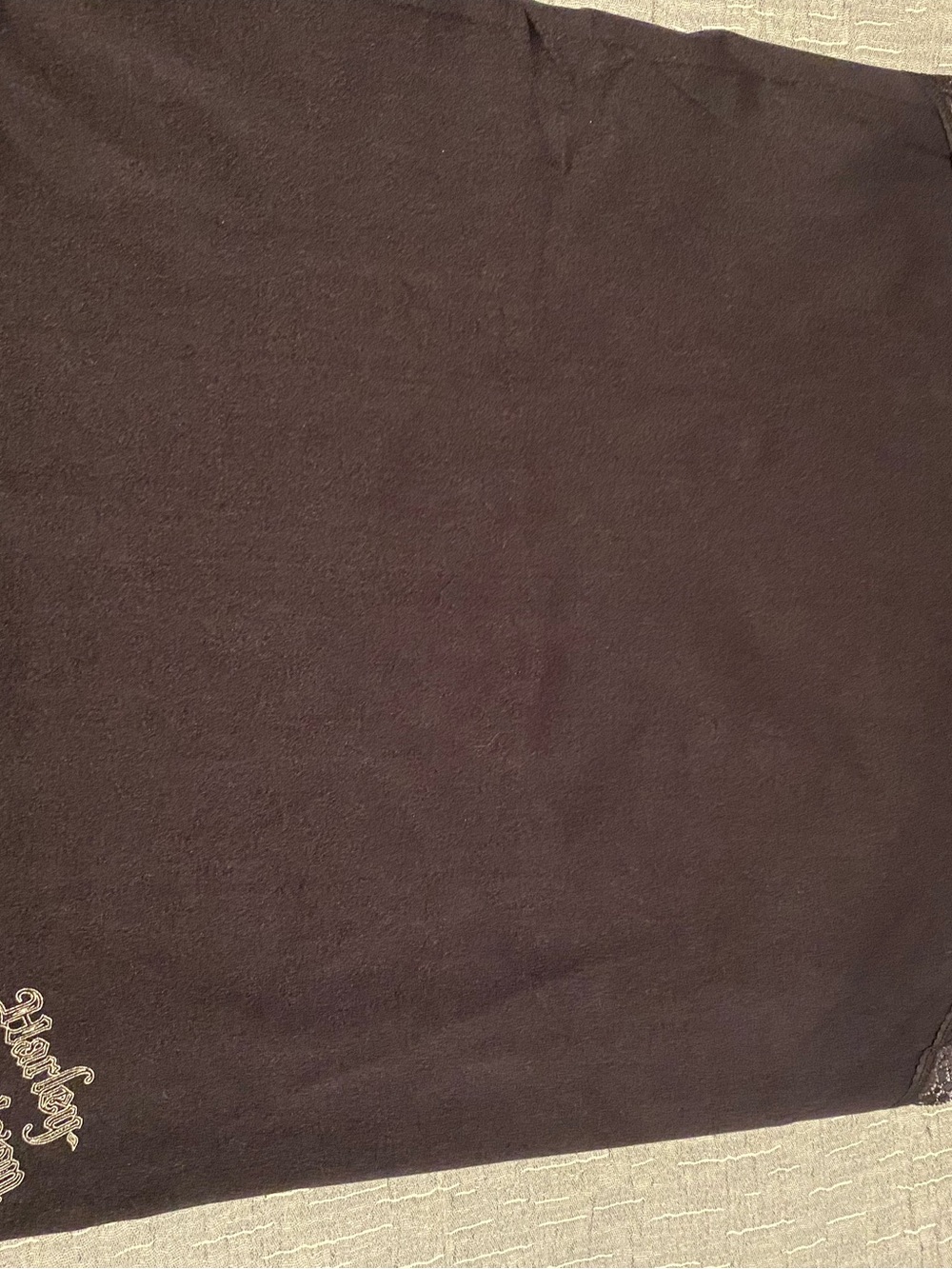 Harley-Davidson black Lace-Trim Racerback Camisole - Picture 2 of 4